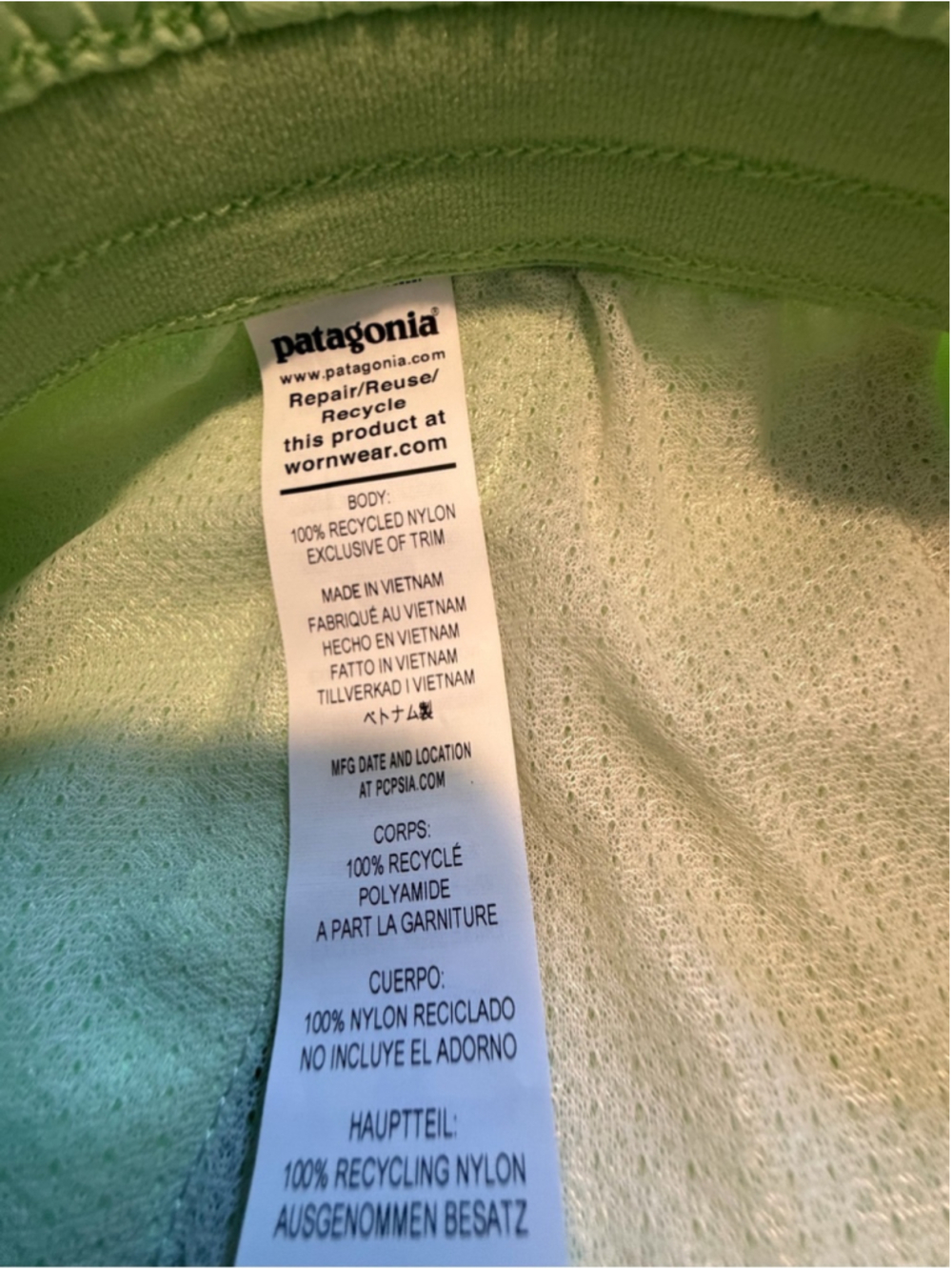 NEW Patagonia Baggies 5” Salamander Green Activewear Shorts running gym workout - Picture 10 of 10